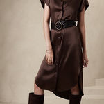 Banana Republic  SERENADE SILK SHIRTDRESS Photo 0