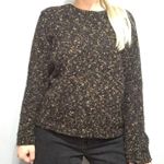 ALPS • Brown Knit Scoop Neck Sweater Size Medium Photo 2