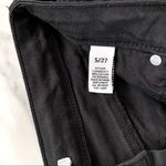 Celebrity Pink Black Mid Rise Denim Shorts | Sz 27 Photo 4