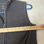 Karen Scott  Sport Grey Zip Up  size small  business activewear Vest Photo 4