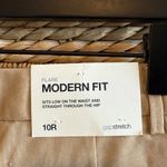 Gap NWT Mid-Rise Modern Fit Flare Washable Cotton Woven Career Dress Pant, 10 Photo 6