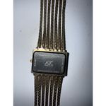 Anne Klein Ladies  Diamond Analog Watch Multi Strand Band Blue Gold Needs Battery Photo 5