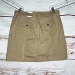 Croft & Barrow  NWT Sz 12 Tan Braided Belt Mid Rise Cargo Skort - Skirt w/ Shorts Photo 1