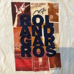 Official Roland Garros French Open shirt tshirt Paris cotton tennis tournament White Size L Photo 4