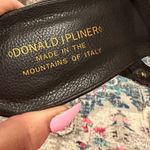 DONALD PLINER VONNA2 SILVER GRAY METALLIC KITTEN SANDAL SHOES 10 Photo 7