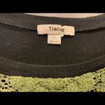 Timing  Textured Green 1/4 Length Sleeve Size L Photo 6