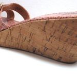 Yellow Box 'Amber' Cork Platform Wedges Tan Photo 4