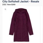 Lululemon City softshell tweed plum jacket Photo 1