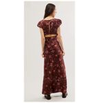 Free People  Butterfly Babe Cutout Maxi Dress Size Small Photo 2