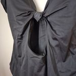 ANDIE Swimsuit The Santorini One Piece Black Cut Out Neutral Vacation Beach Pool Photo 3