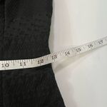 Rebecca Taylor  Black Fit & Flare Dress Silk Blend Sheer Sleeves Size 2 Photo 8