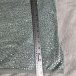 Talbots Light Blue Sequined Sleeveless Top Sz XS Silk Blend Photo 6