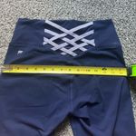 Fabletics Navy Leggings Blue High-Waisted Photo 4