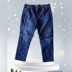 Womens Nine‎ West Slim Boyfriend 14 Dark Wash Denim Jeans Blue Photo 1