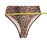 SheIn Cheetah Print Deep Plunge Open Back 1pc Swimsuit SMALL Beach Vacation Photo 10