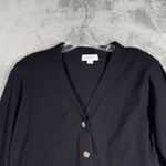 Summersalt  Sweater Black White Colorblock Cotton Cashmere Blend Classic Size‎ S Photo 3