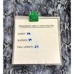 Chico's  Boat Neck Casual Pullover‎ Top Blue Snakeskin XL 100% Pima Cotton Photo 6