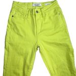 Judy Blue  Citron Five Pocket Slim Fit Jeans, size 1/25 EUC Photo 0