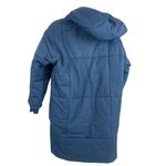 Missguided Misguided blue long puffer coat Tall LL square quilted puffer coat size 2 womens Photo 1