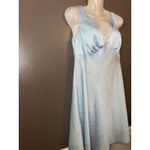 BP Dress Womens Medium Blue Floral Sleeveless V Neck A Line Summer Casual Photo 2