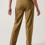 Athleta  Brooklyn Heights Vienna Slim Pant Mustard Yellow Size 8 A3 Photo 1