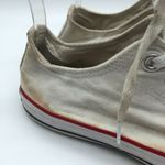 Converse  All Star Low Top Sneakers Canvas White Womens 7.5 Mens 5.5 Photo 1