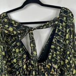 NEW Rococo Sand Hana Kaftan Dress Womens M Floral Printed Flowy Boho Maxi Black Size M Photo 11