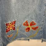 Tommy Hilfiger Tommy Jeans Vtg Light Jean Skirts Raw Edge Sz 9 Medium Photo 4