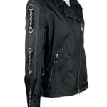 Harley Davidson Nylon Biker Jacket, Black, Red, X-Large Photo 3