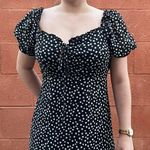 Forever 21 Black Floral Daisy Pattern Maxi Dress Photo 1