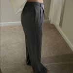 Active USA  Gray pinstriped wide leg pants. S Photo 5