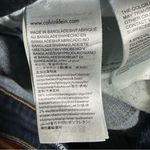 Calvin Klein Jeans Calvin Klein Women's Size 28x28 Blue Skinny Leg Dark Wash Cotton Blend Jeans Photo 8