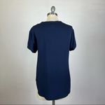 Cloth & Stone Navy Blue V Neck Tee Photo 6