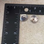 Unsigned Southwestern Round Post Earrings Photo 3