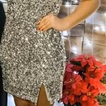 Silver Sequin Semi Dress Photo 1