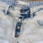 ZARA MOVING SALE - acid wash high low denim short Photo 11