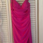 Cinderella Divine Pink prom/beauty review dress size 2    Bought for $200 Photo 1