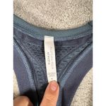 Athleta Allyson Felix Legend Shine Tank S Teal Gray V Neck Stretch Athletic Photo 1