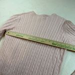 Ralph Lauren Lauren‎  Women's Pink Cable Knit Crew Neck Long Sleeve Sweater XL Photo 5