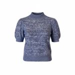 Philosophy  Republic Super Soft Lavender Puff Pullover Sweater, Juniors size L Photo 2