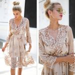 Rouge Women's M Beige Champagne V Photo 14