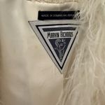 Marvin Richards  Faux Fur Coat Cream Photo 2