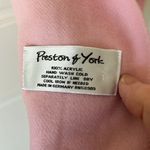 Preston & York Women’s Pink Acrylic Scarf with Fringe Photo 3