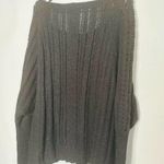 Juicy Couture Vintage Black Long Sleeve Crewneck Cable Knit Sweater size Medium Photo 1