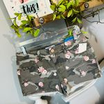 Ymi Camo Shorts Green Cotton Floral Cutoffs Mid Rise Size 9 Photo 12