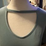 First Love  Green Cut Out Short Sleeve Tee Photo 3