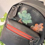 Coach Small West Backpack Crossbody With Dreamy Leaves Print C8166 Photo 4