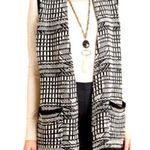 Anthropologie Angel of the North Open Front Sweater Vest Photo 0
