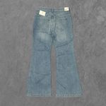 Forever 21 NWT | High Rise Flare Leg Slim Fit Light Blue Wash Denim Jeans 33 Photo 8