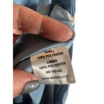 Azazie Dusty Blue Sleeveless Long Cut Out Back Bridesmaid Dress Women Sz A8 Photo 9